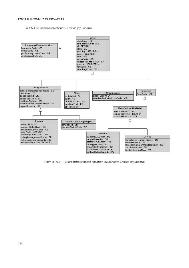ГОСТ Р ИСО/HL 7 27932-2015, страница 148